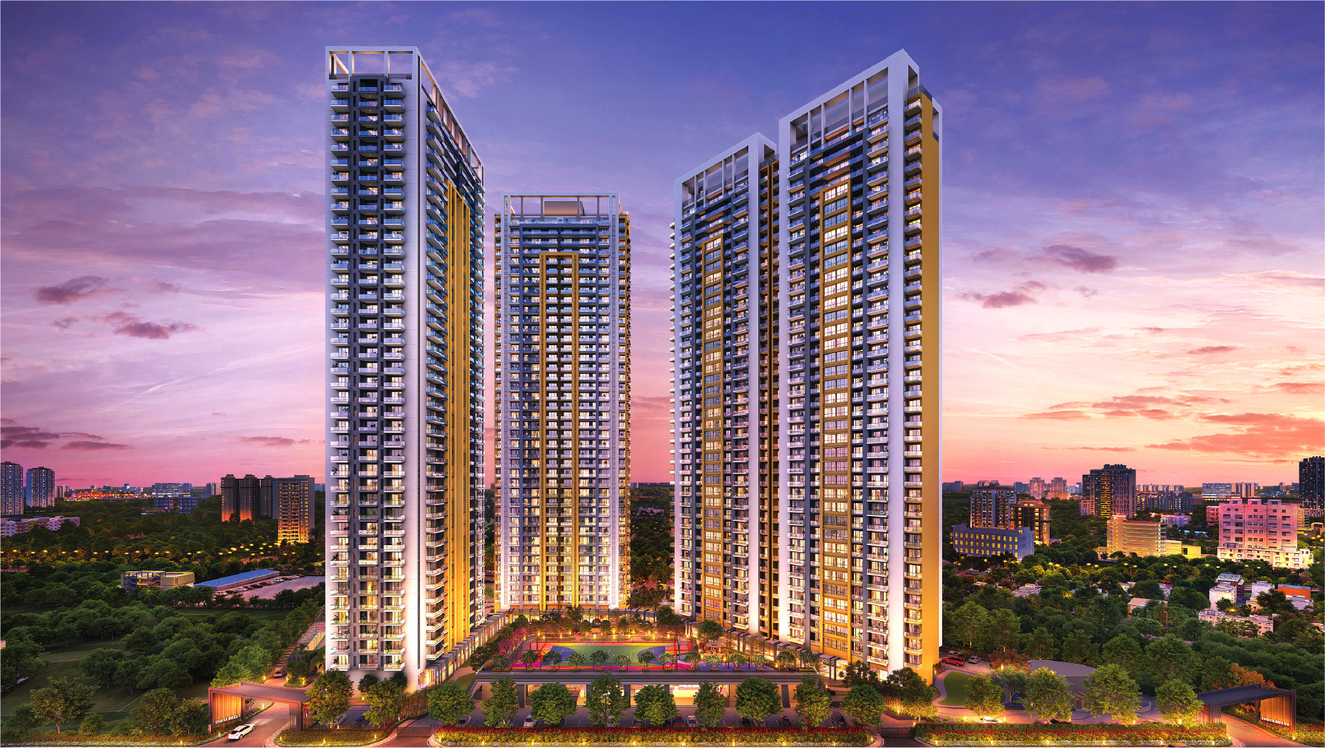 Indiabulls Heights Hero Background